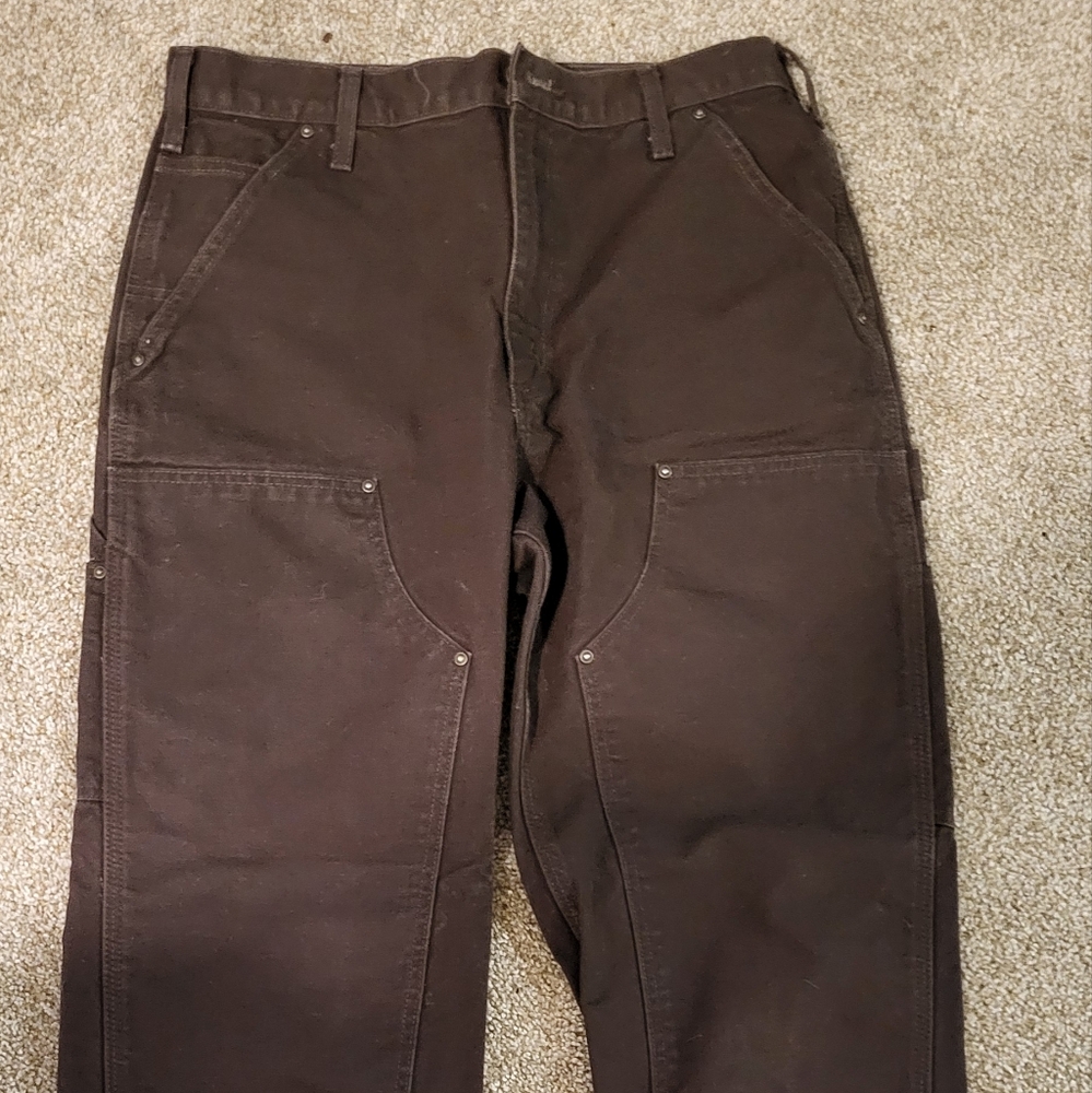 Brand New Carhartt Loose Fit Washed Duck Utility Work Pant